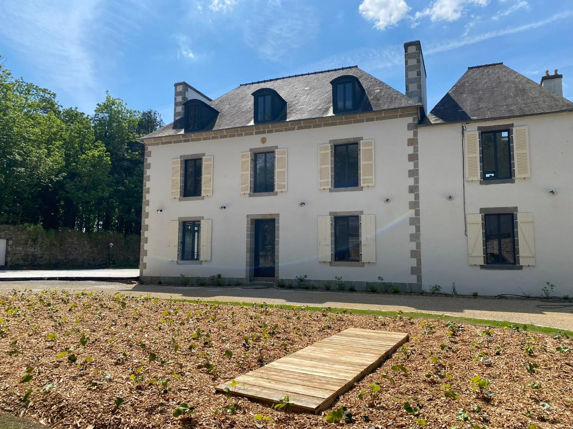 Manoir Du Menec Chambre Le Folgoet Dış mekan fotoğraf